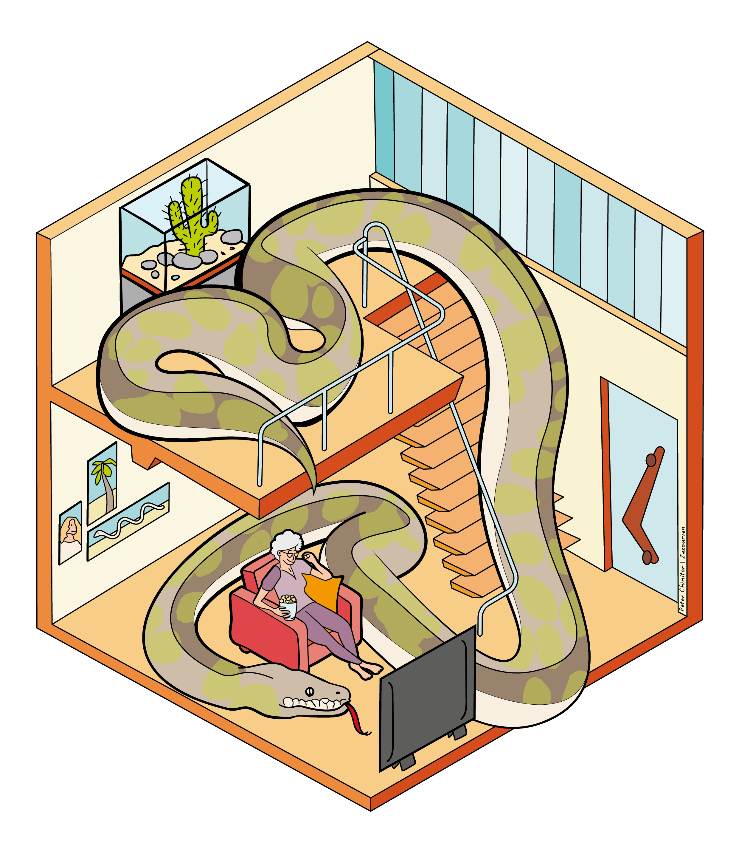 Het%20Kwartier%20-%20Tijgerpython%20-%20Peter%20Chinitor%20Zazourian